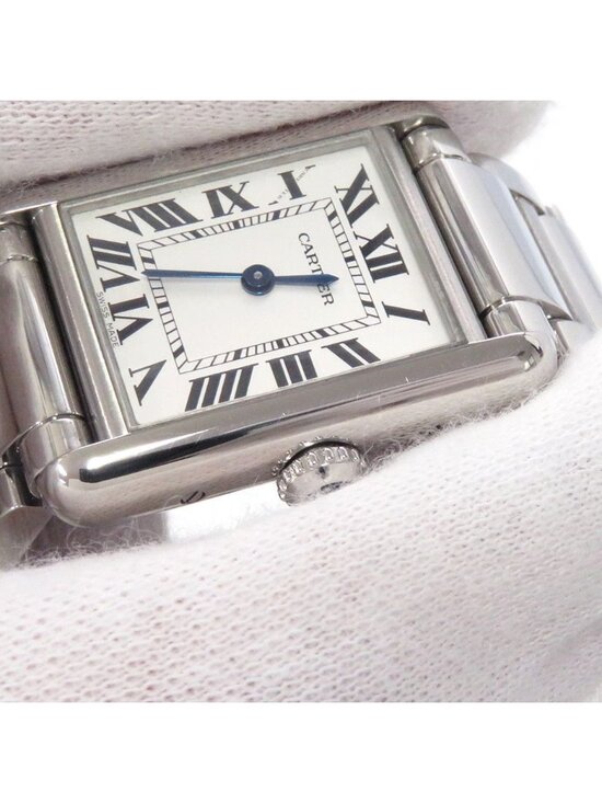 Cartier Tank Mast SM Watch Silver Dial Quartz main image 10